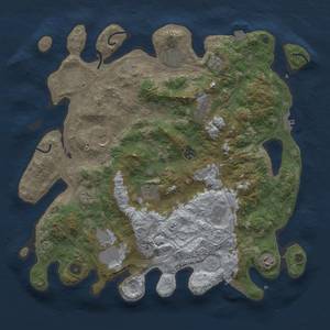 Thumbnail Rust Map: Procedural Map, Size: 4250, Seed: 325904009, 19 Monuments