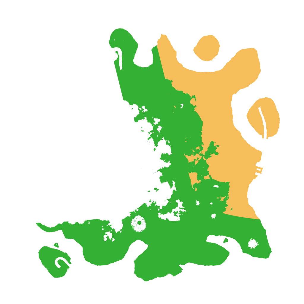 Biome Rust Map: Procedural Map, Size: 3000, Seed: 26879