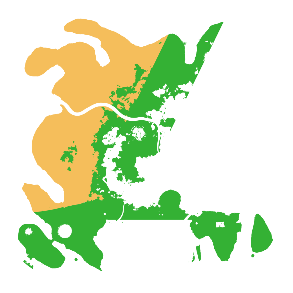 Biome Rust Map: Procedural Map, Size: 3750, Seed: 653140201