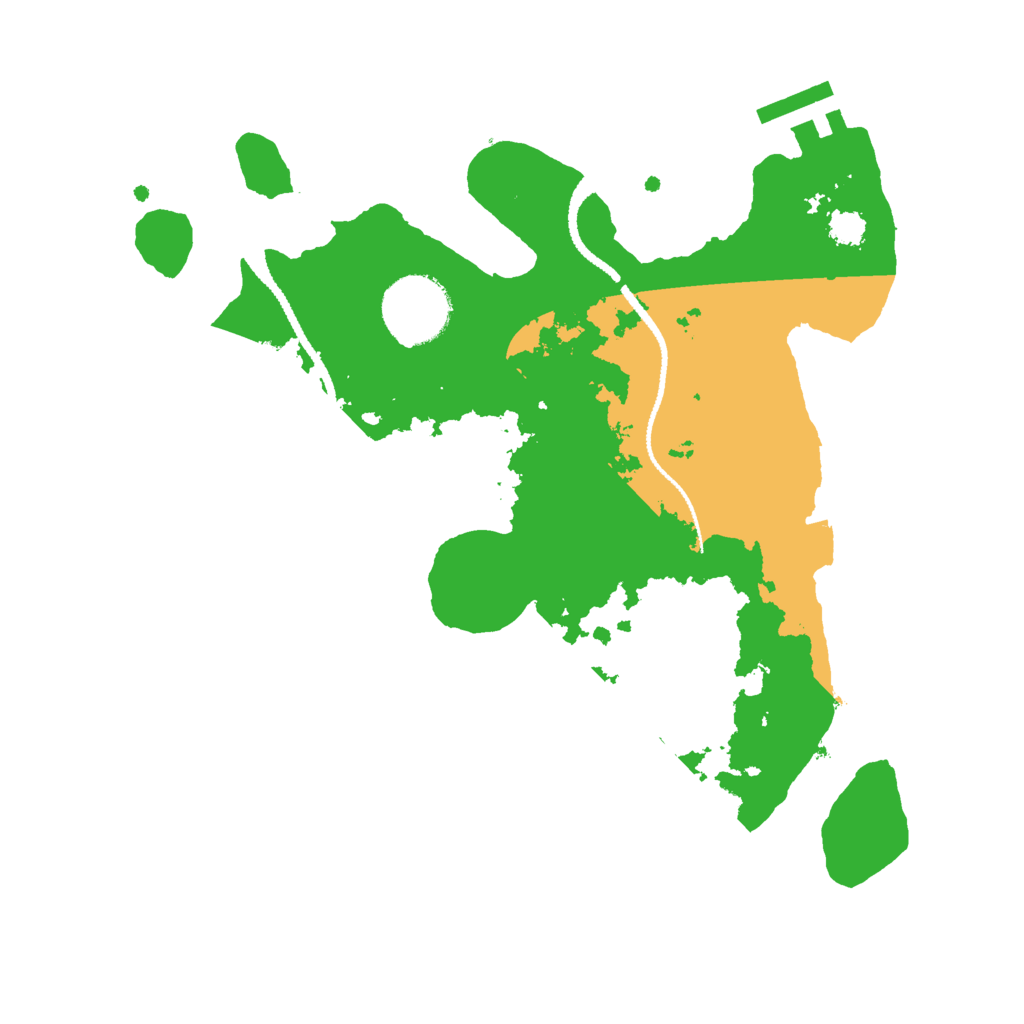 Biome Rust Map: Procedural Map, Size: 2655, Seed: 113332819