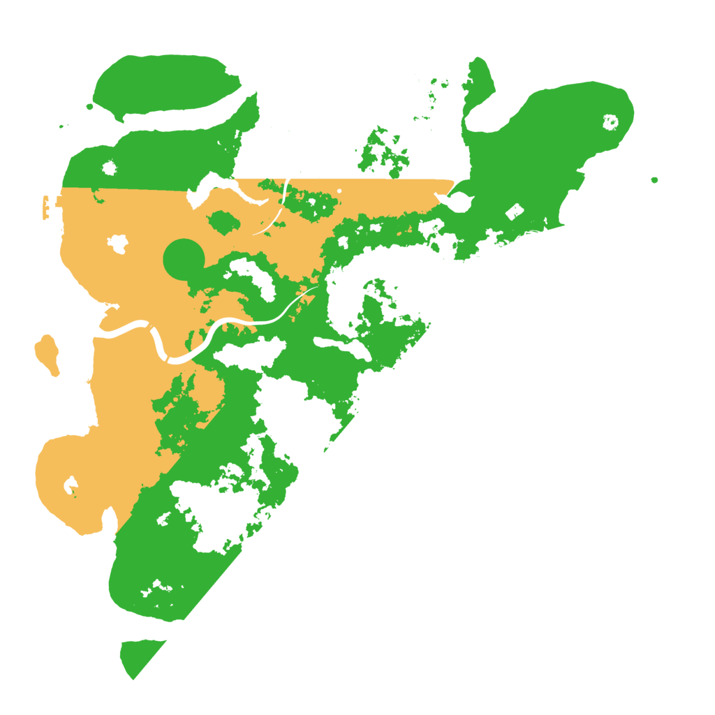Biome Rust Map: Procedural Map, Size: 4500, Seed: 1636782292