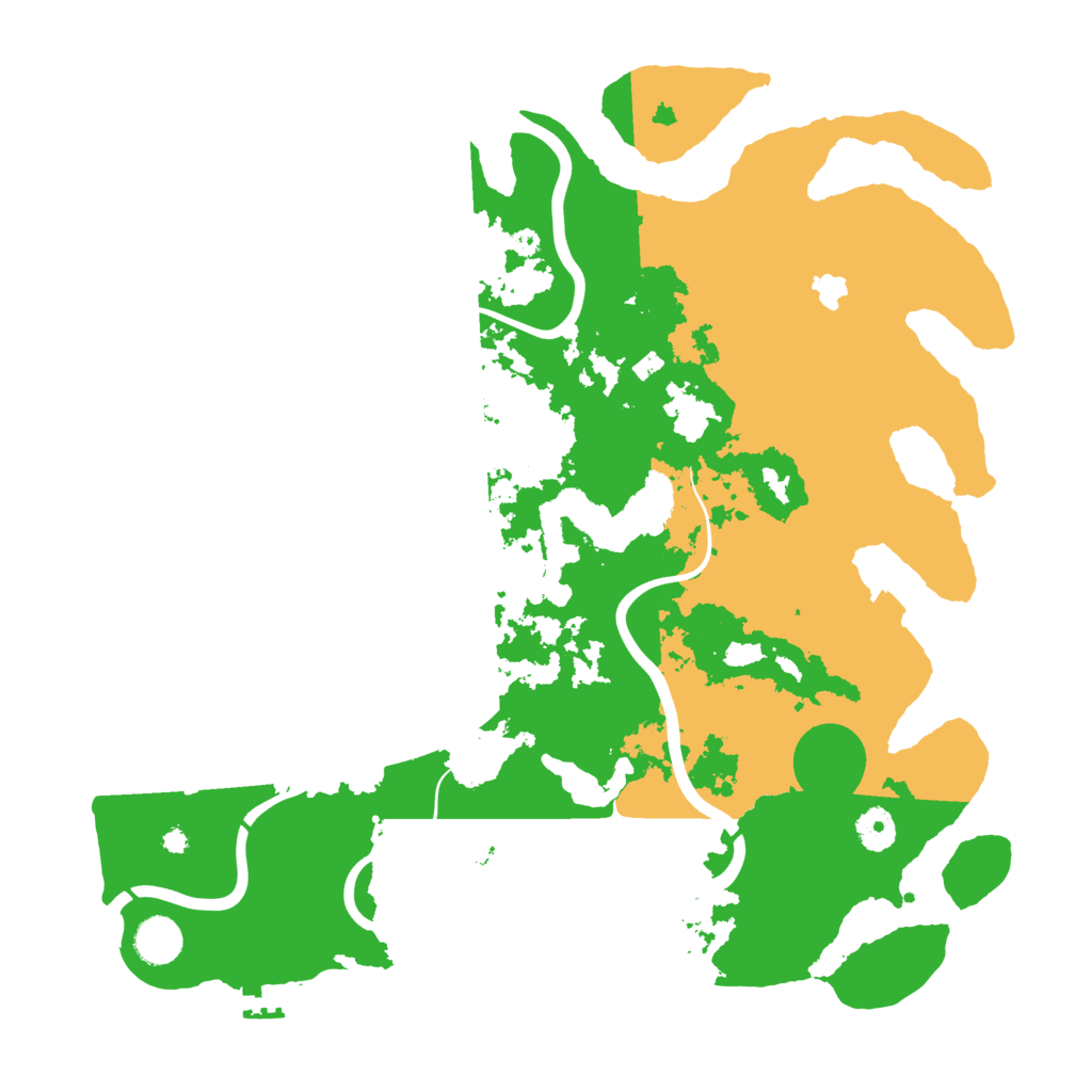 Biome Rust Map: Procedural Map, Size: 4000, Seed: 1725020727