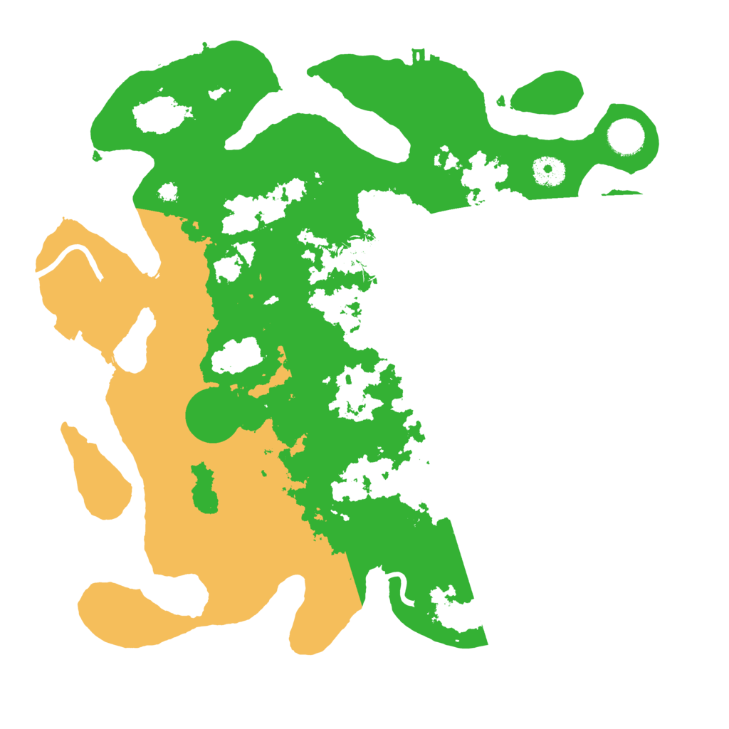 Biome Rust Map: Procedural Map, Size: 3500, Seed: 943591316