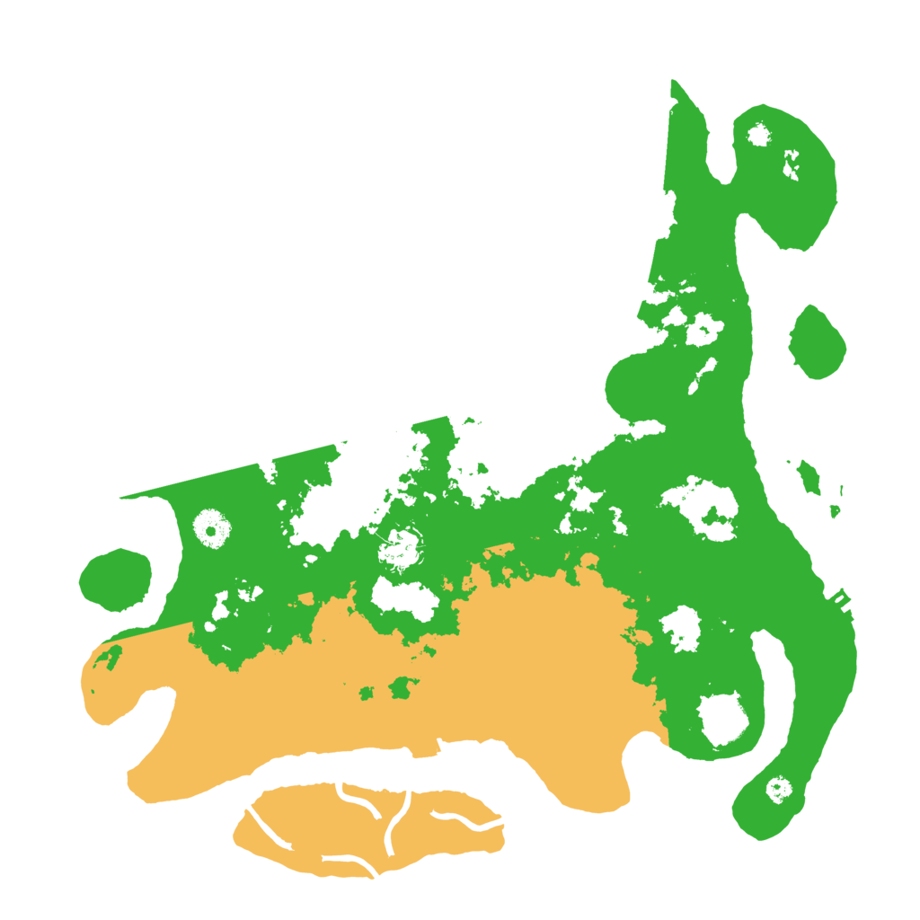 Biome Rust Map: Procedural Map, Size: 3750, Seed: 6546