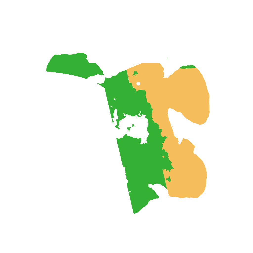 Biome Rust Map: Procedural Map, Size: 2000, Seed: 431973874