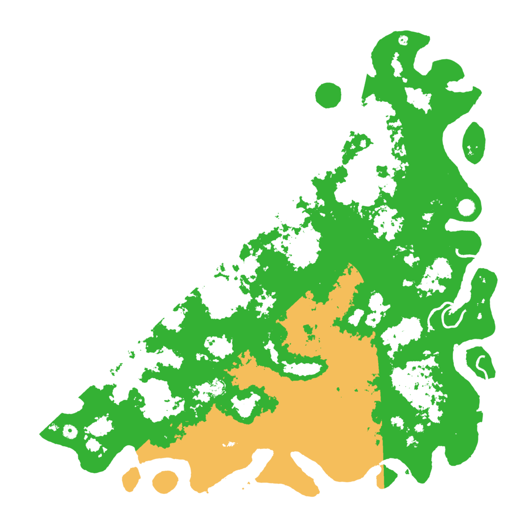 Biome Rust Map: Procedural Map, Size: 5500, Seed: 23318