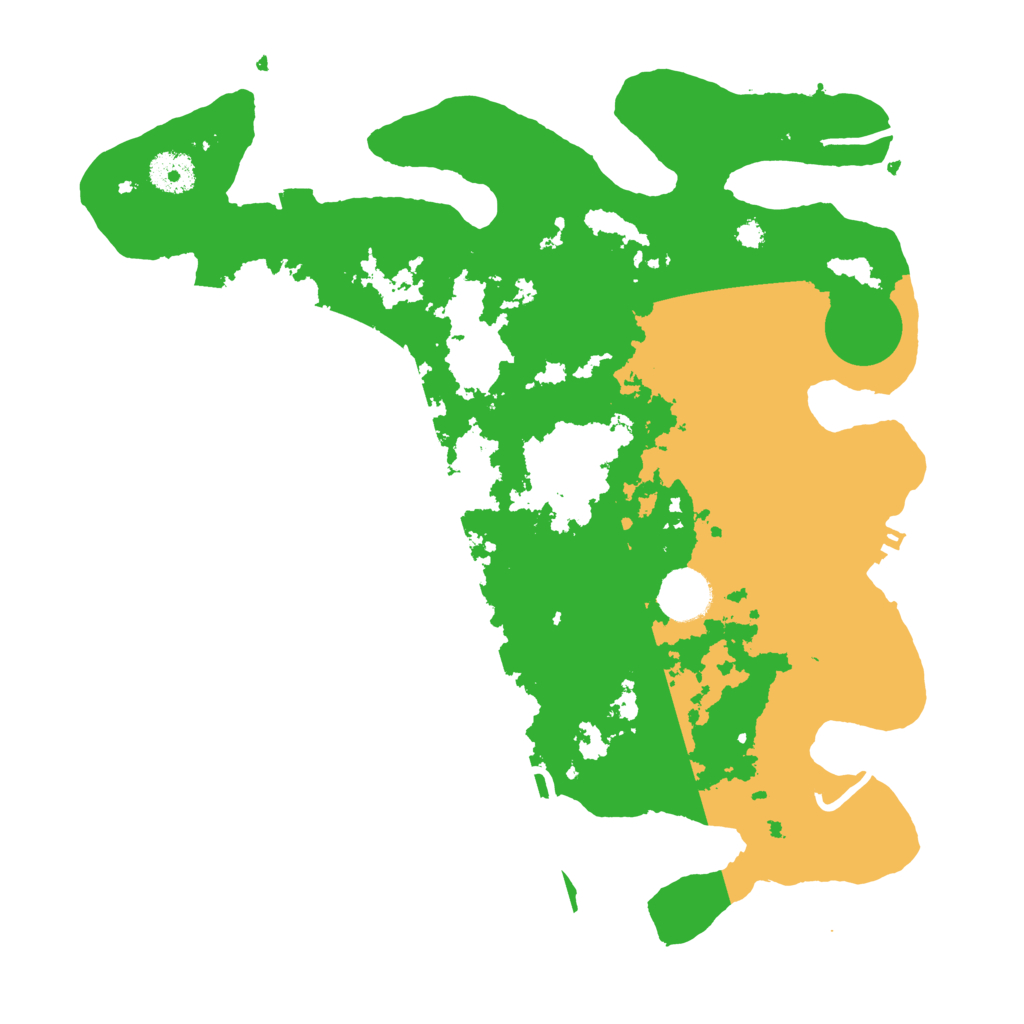 Biome Rust Map: Procedural Map, Size: 3500, Seed: 1489081380