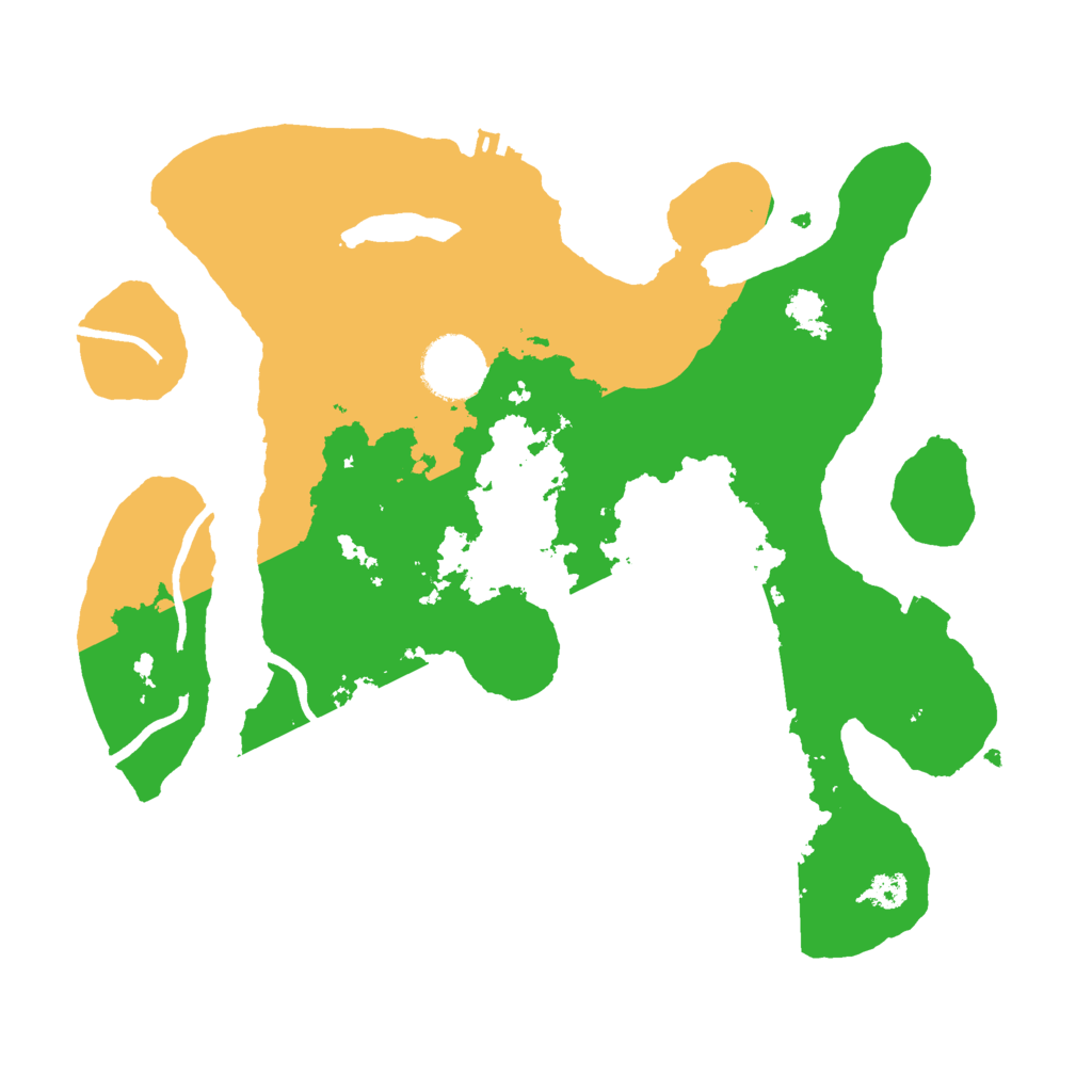 Biome Rust Map: Procedural Map, Size: 3000, Seed: 998766434