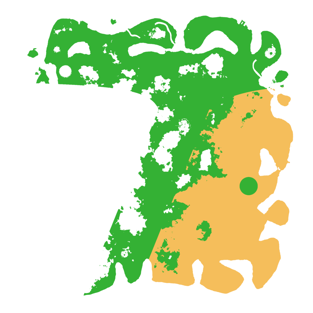 Biome Rust Map: Procedural Map, Size: 4567, Seed: 12345