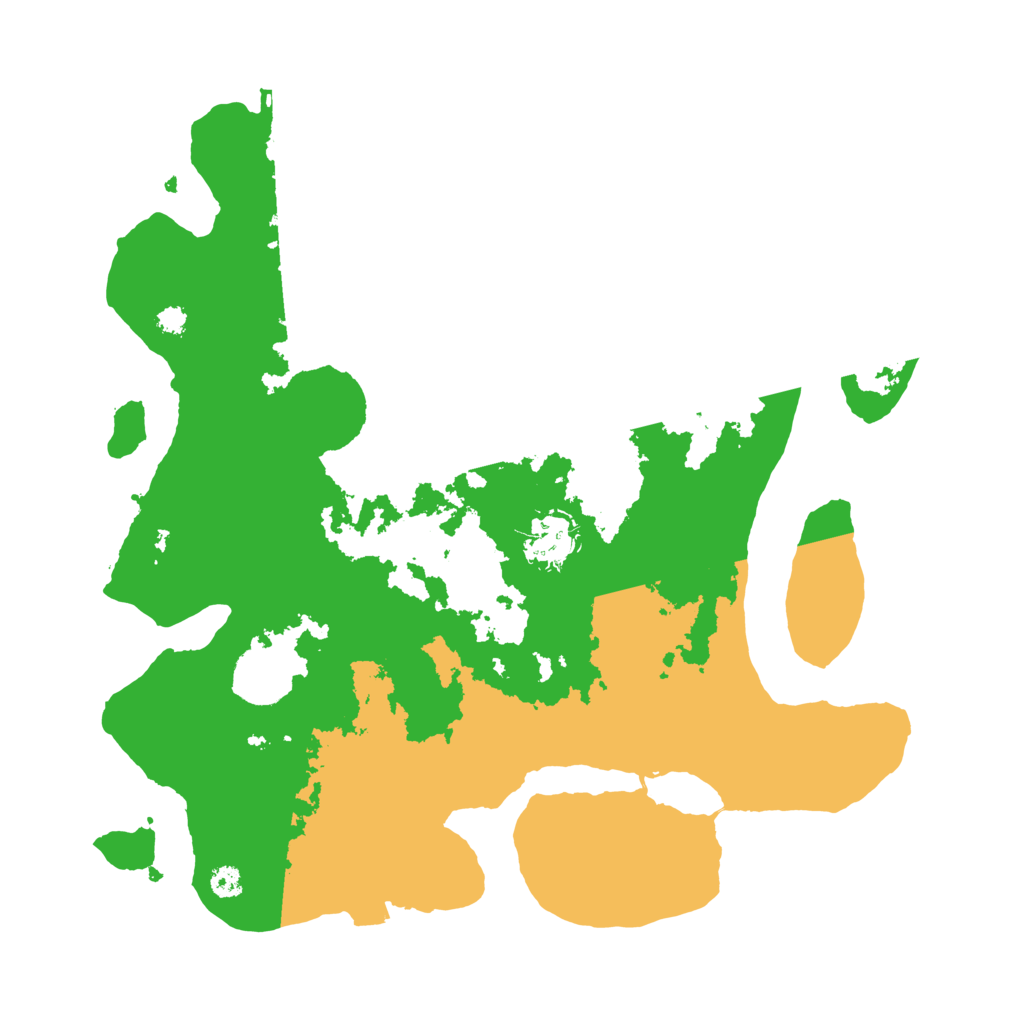 Biome Rust Map: Procedural Map, Size: 3300, Seed: 460673261