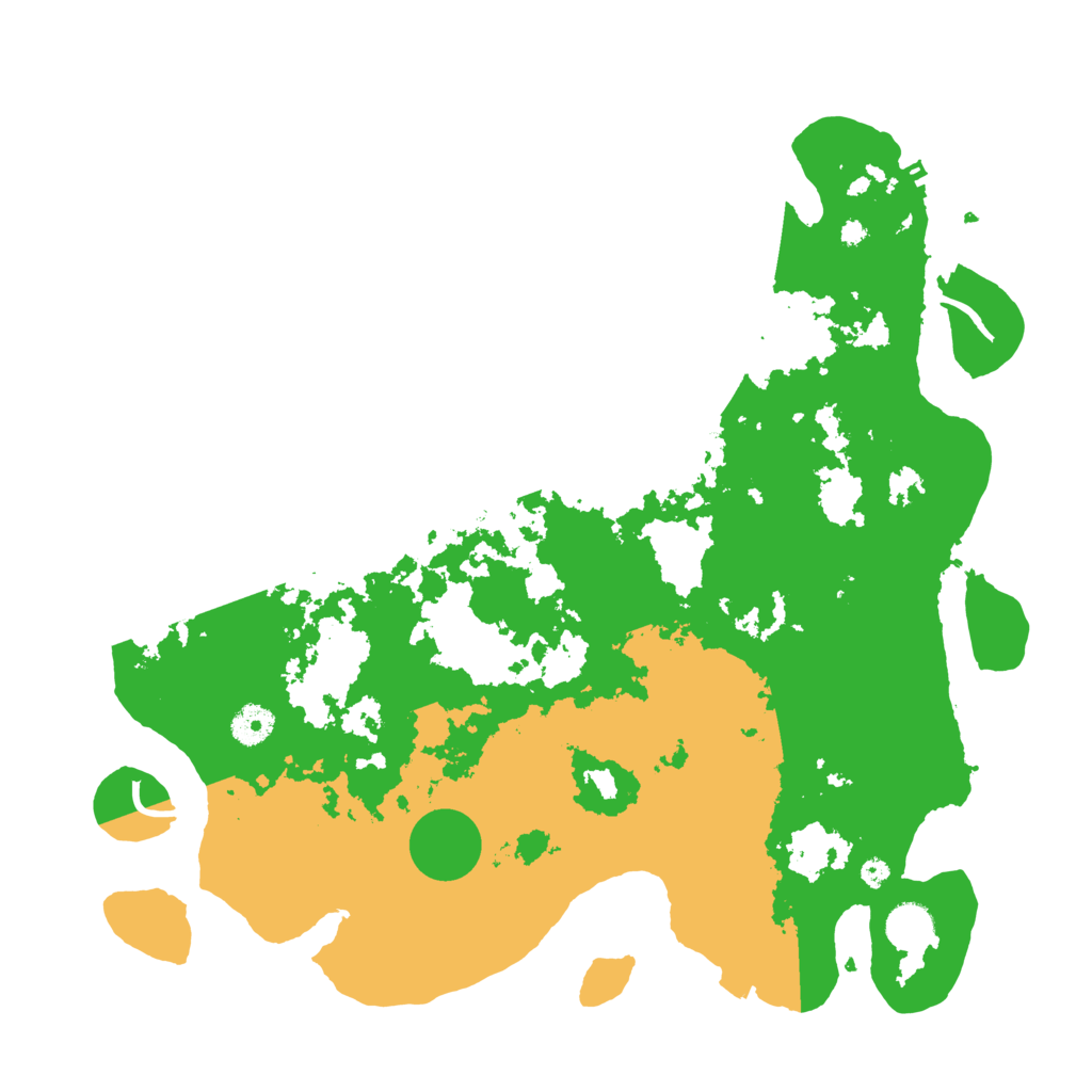 Biome Rust Map: Procedural Map, Size: 4000, Seed: 1263042529