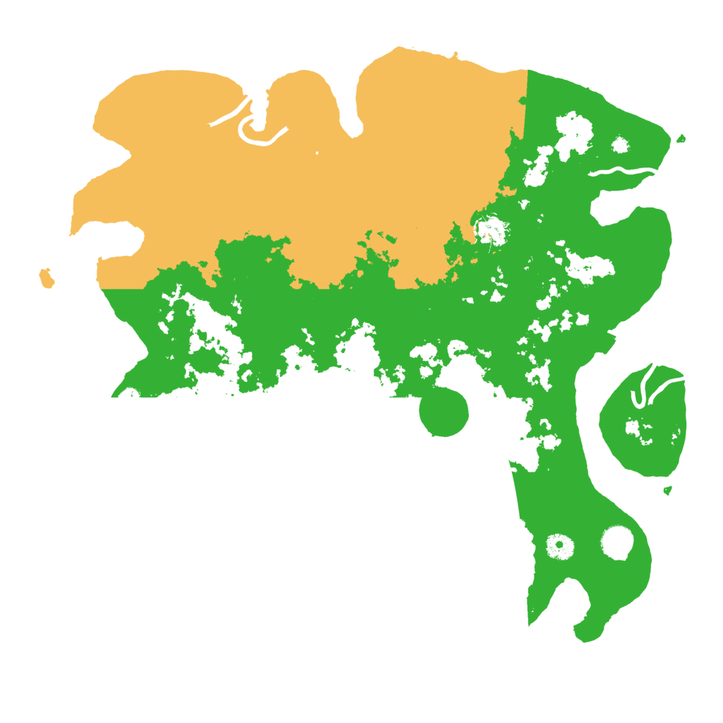 Biome Rust Map: Procedural Map, Size: 4000, Seed: 20240427
