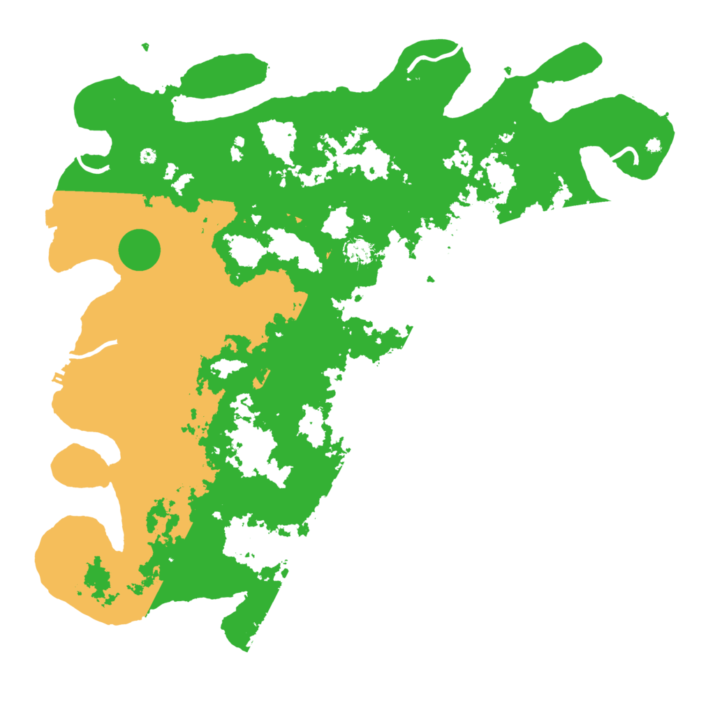 Biome Rust Map: Procedural Map, Size: 4500, Seed: 1761330680