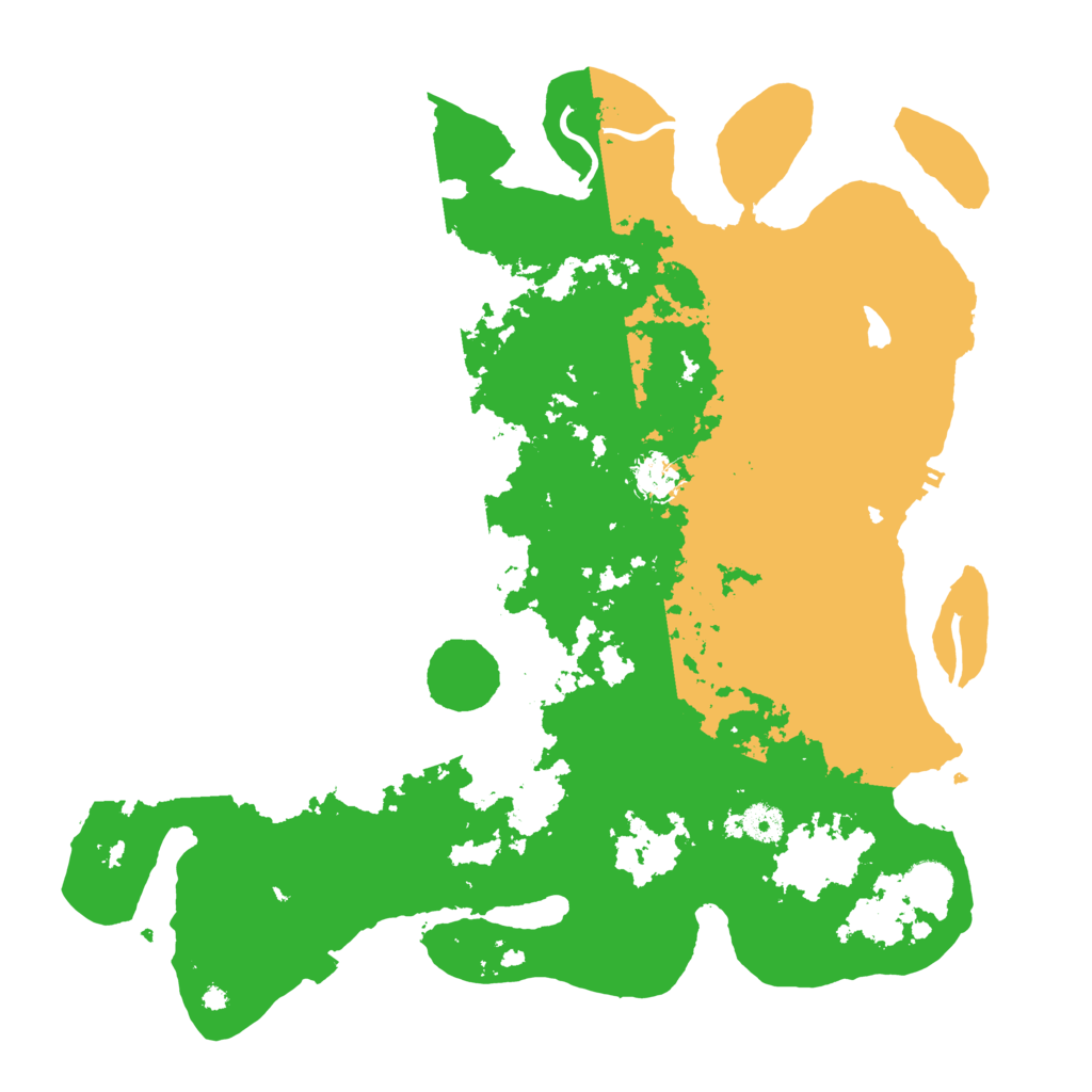 Biome Rust Map: Procedural Map, Size: 4096, Seed: 1272207451