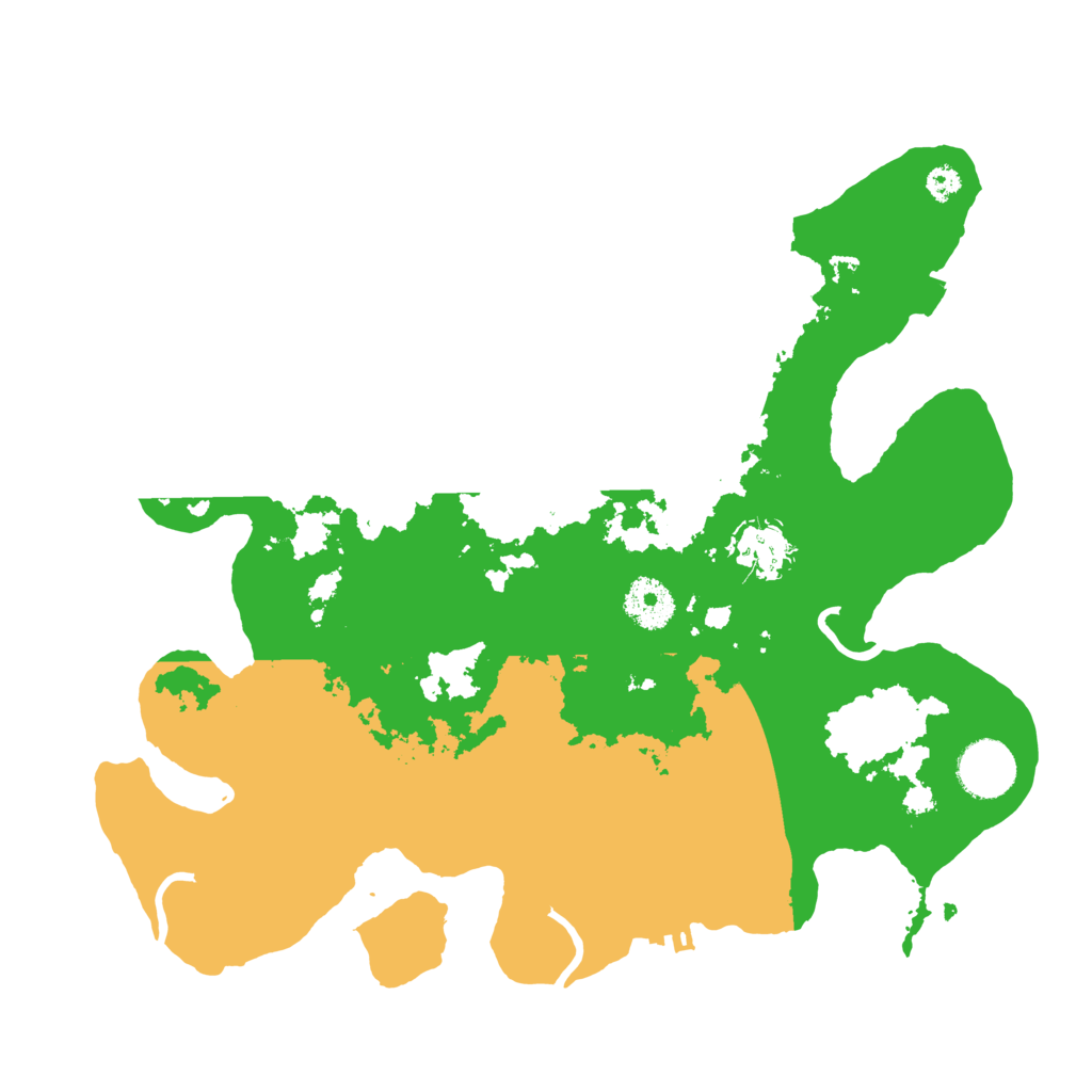 Biome Rust Map: Procedural Map, Size: 3300, Seed: 496732960