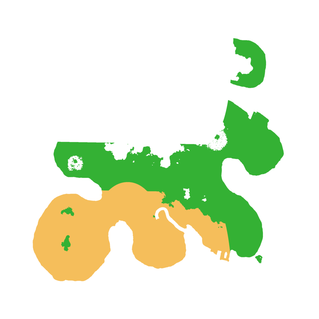 Biome Rust Map: Procedural Map, Size: 2109, Seed: 808080