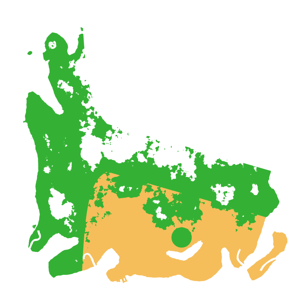 Biome Rust Map: Procedural Map, Size: 4000, Seed: 829887831