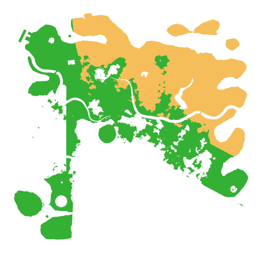 Biome Rust Map: Procedural Map, Size: 4000, Seed: 1684321889