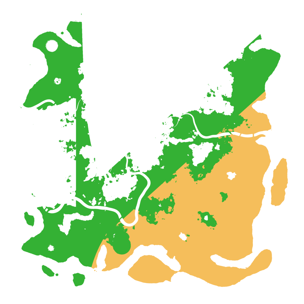 Biome Rust Map: Procedural Map, Size: 4500, Seed: 1092127275
