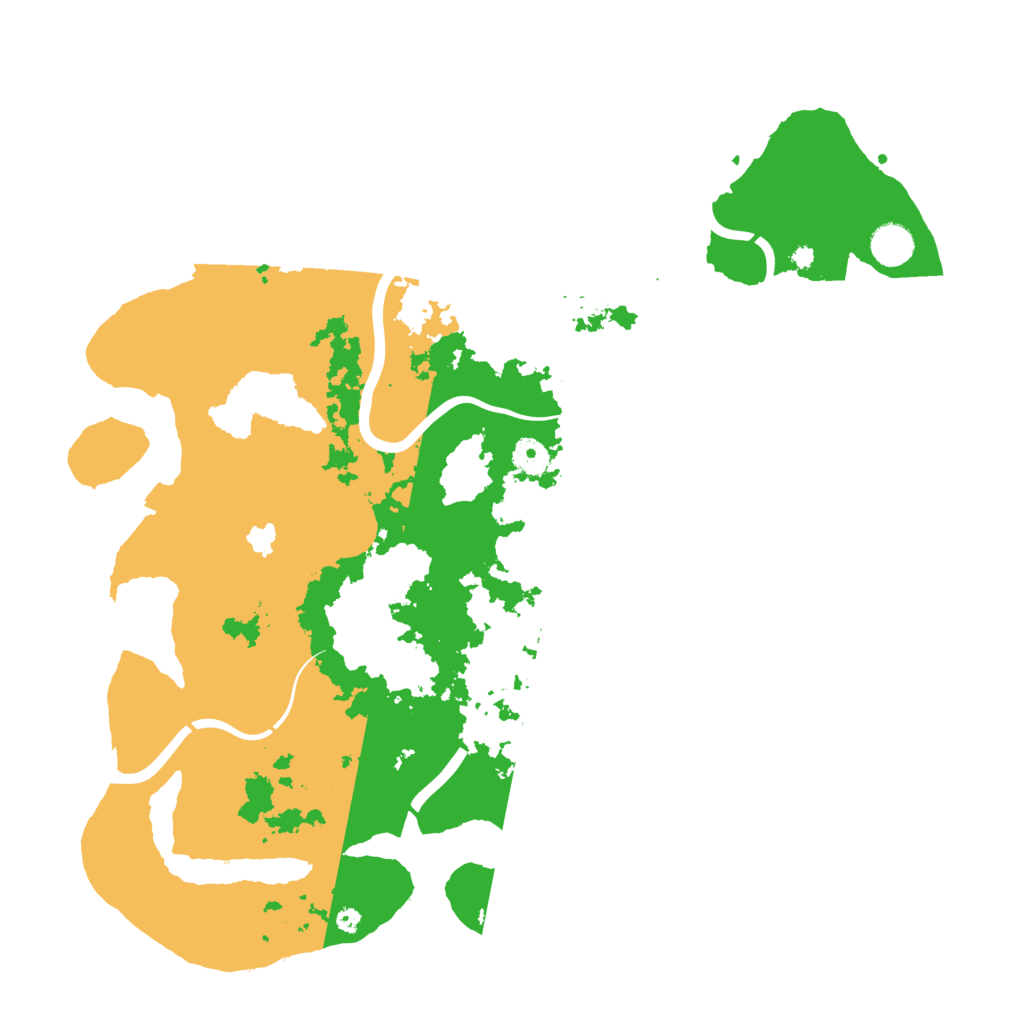 Biome Rust Map: Procedural Map, Size: 4250, Seed: 987654322