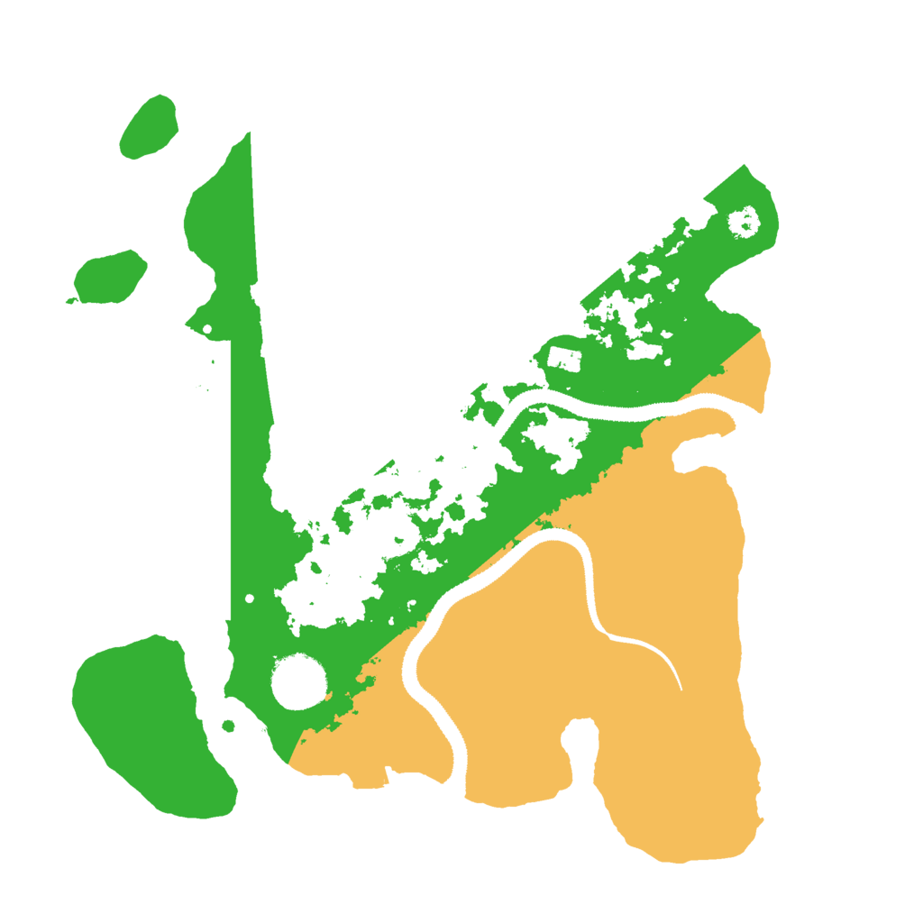 Biome Rust Map: Procedural Map, Size: 3000, Seed: 1259755965