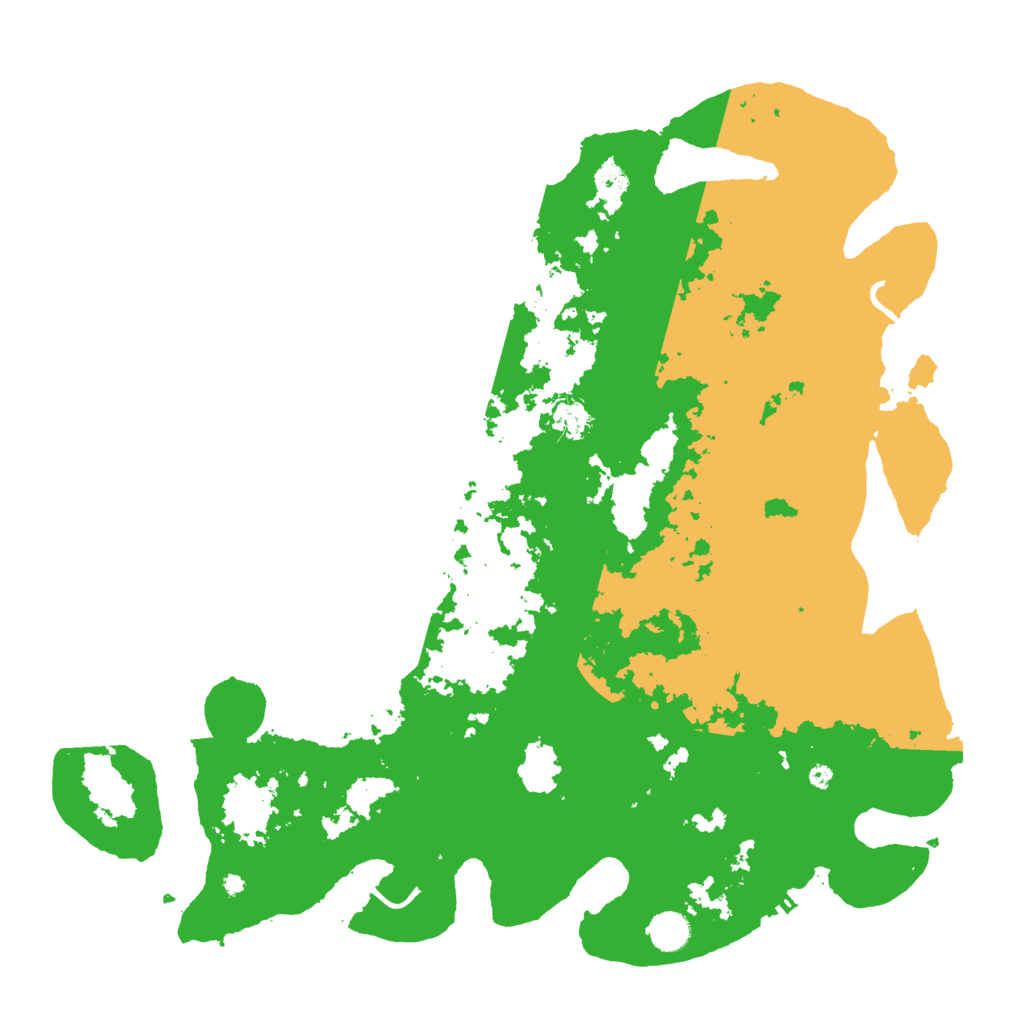 Biome Rust Map: Procedural Map, Size: 4500, Seed: 1564516804