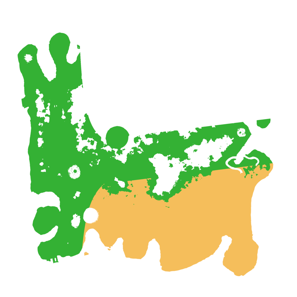 Biome Rust Map: Procedural Map, Size: 3500, Seed: 203341762