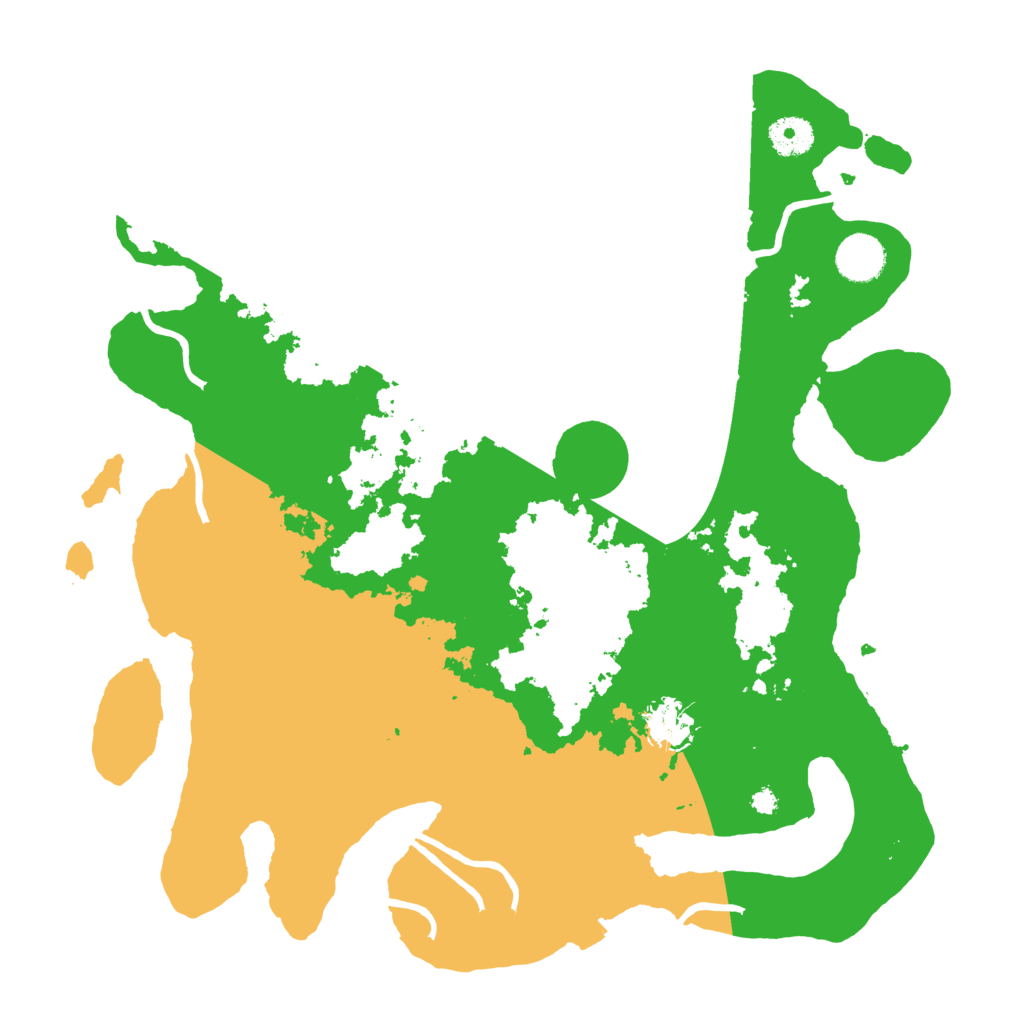 Biome Rust Map: Procedural Map, Size: 3703, Seed: 14004