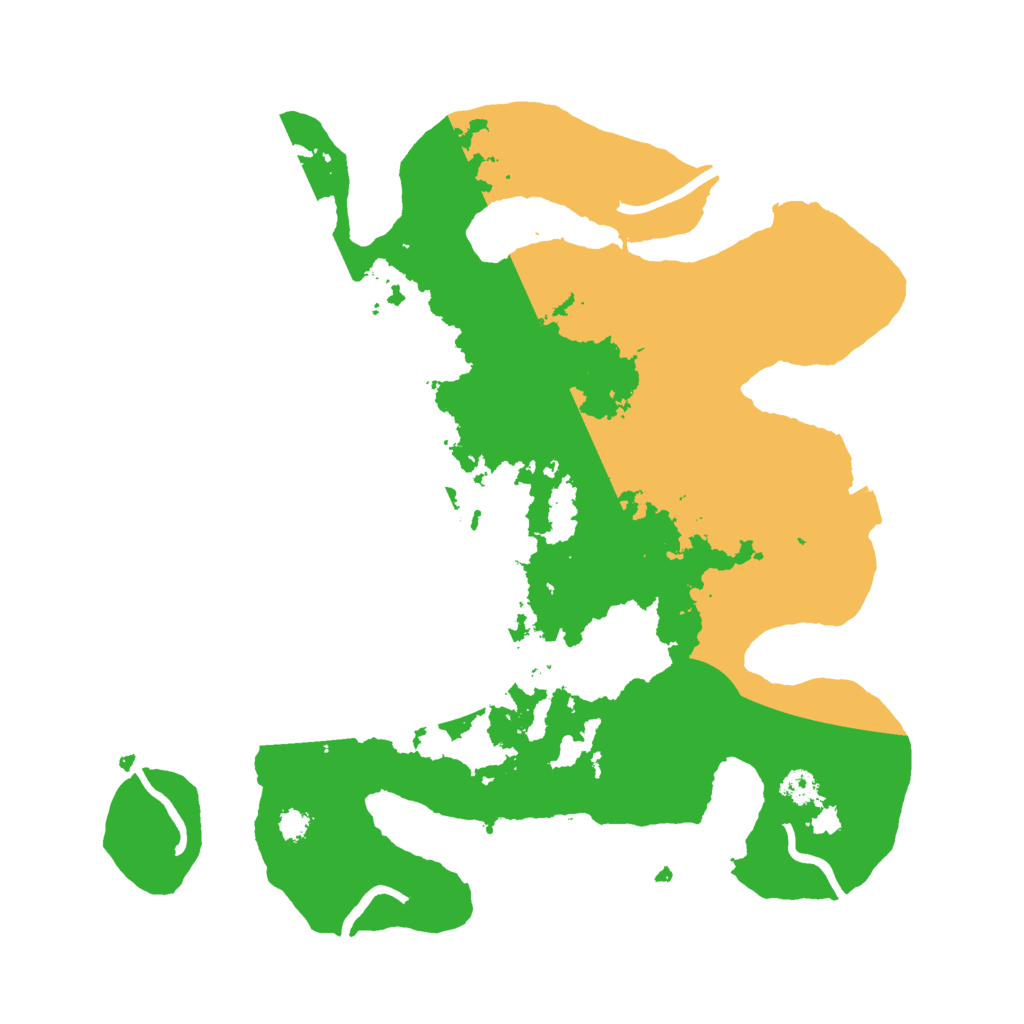 Biome Rust Map: Procedural Map, Size: 3000, Seed: 1822954026