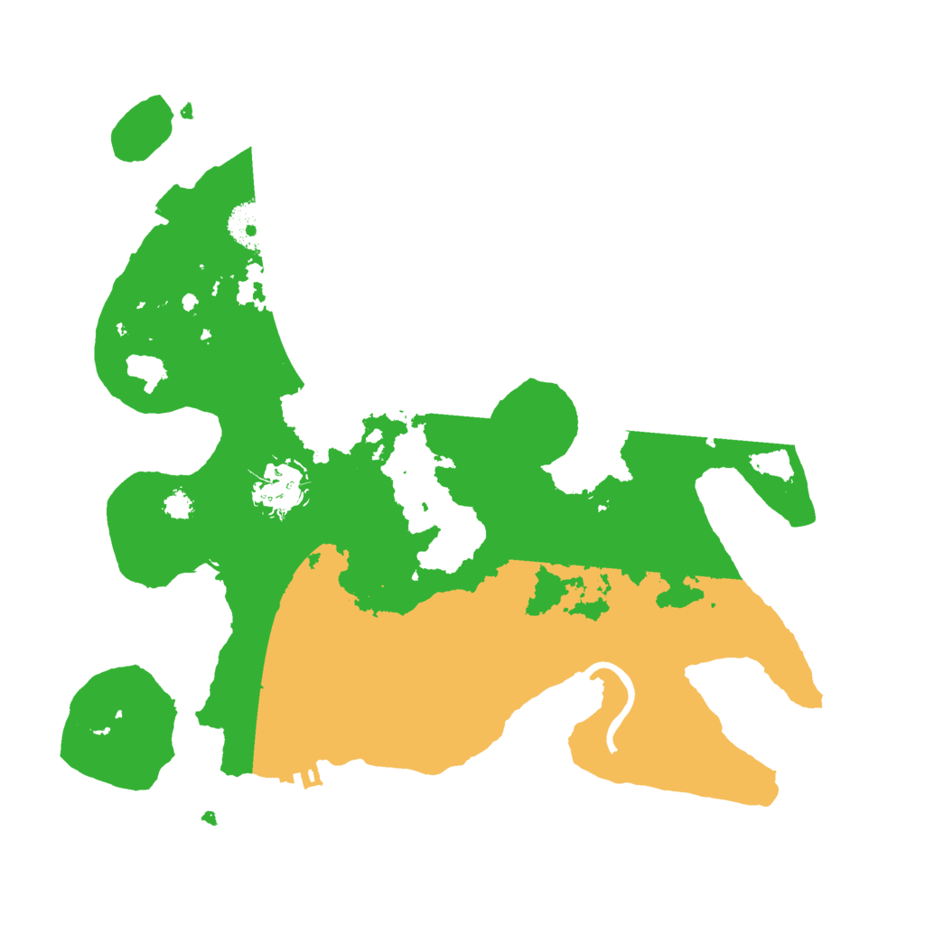 Biome Rust Map: Procedural Map, Size: 3000, Seed: 4297865