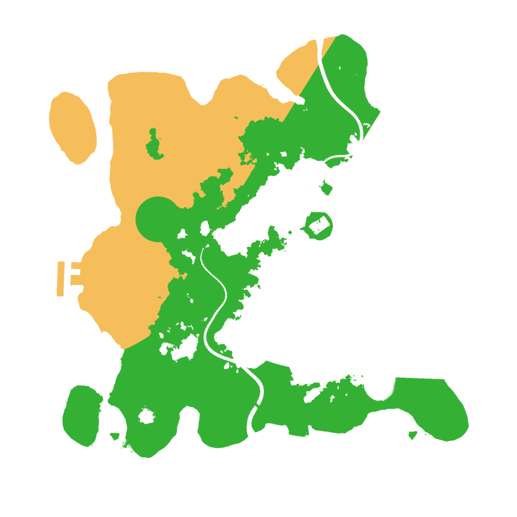 Biome Rust Map: Procedural Map, Size: 3000, Seed: 982111074