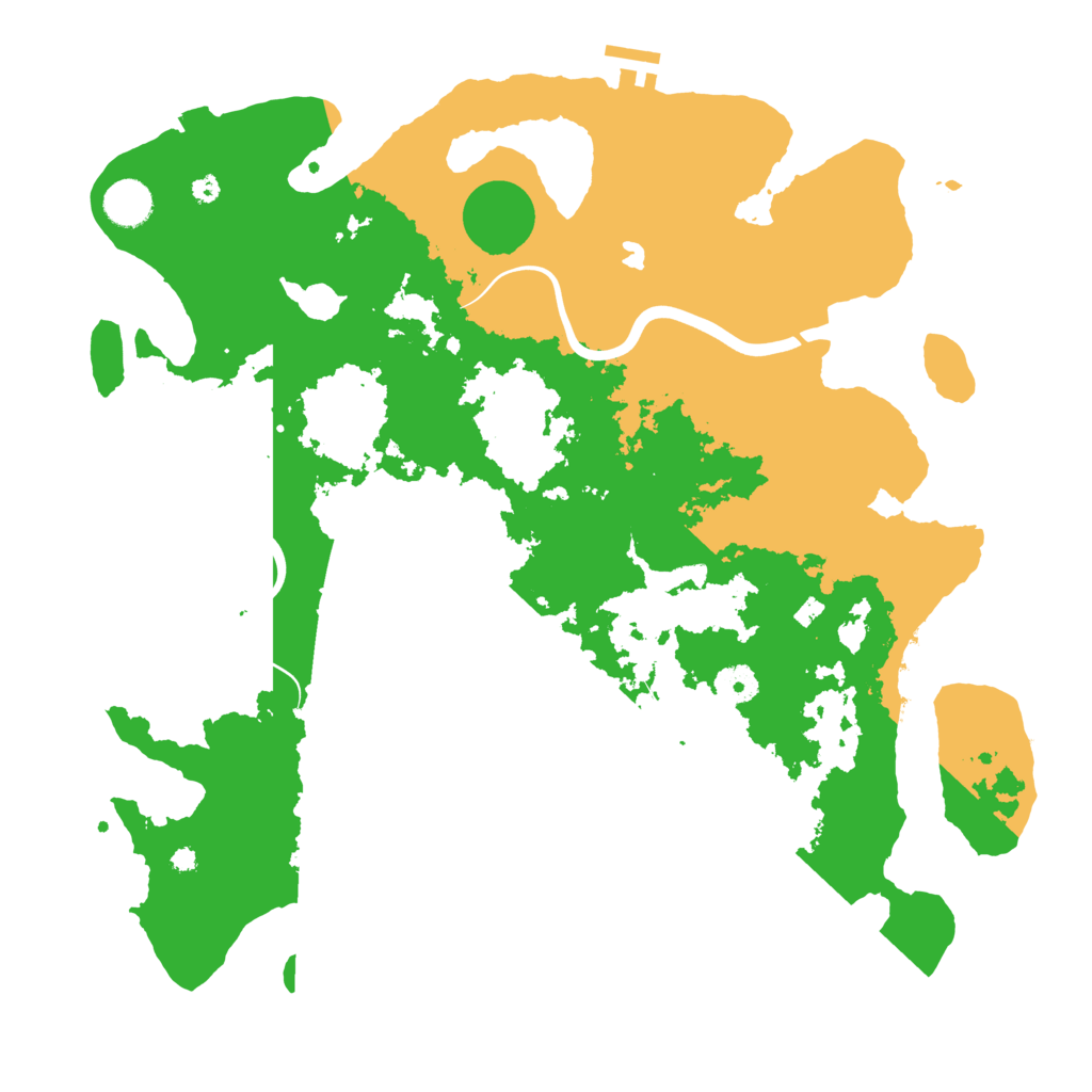 Biome Rust Map: Procedural Map, Size: 4000, Seed: 235976882