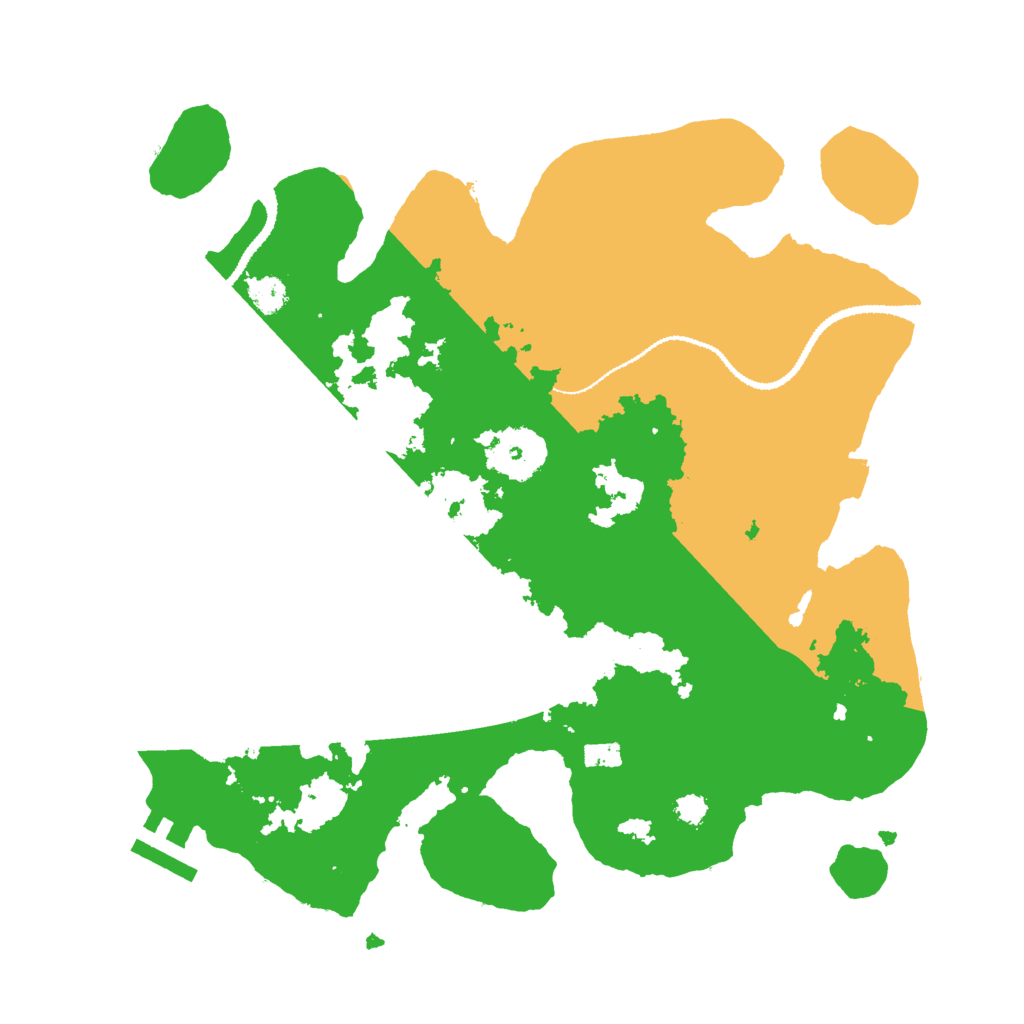 Biome Rust Map: Procedural Map, Size: 3000, Seed: 2147054822