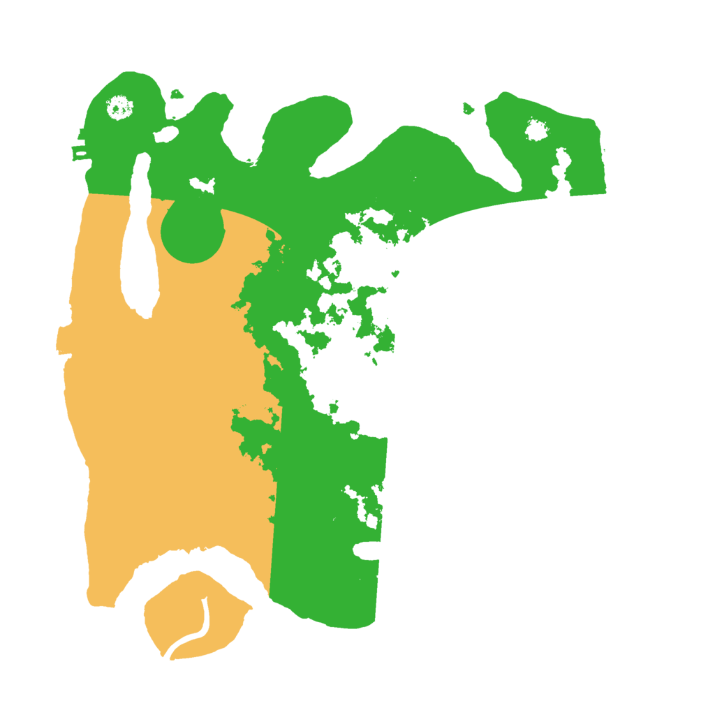 Biome Rust Map: Procedural Map, Size: 3000, Seed: 26463