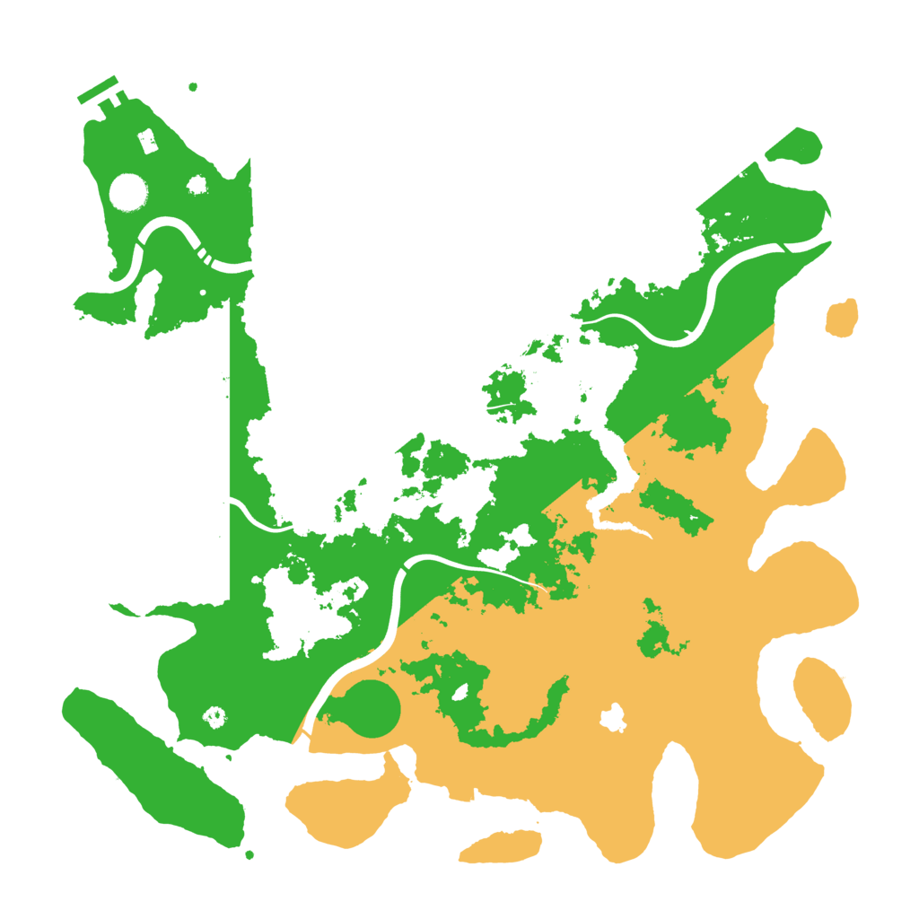 Biome Rust Map: Procedural Map, Size: 4250, Seed: 1887917096
