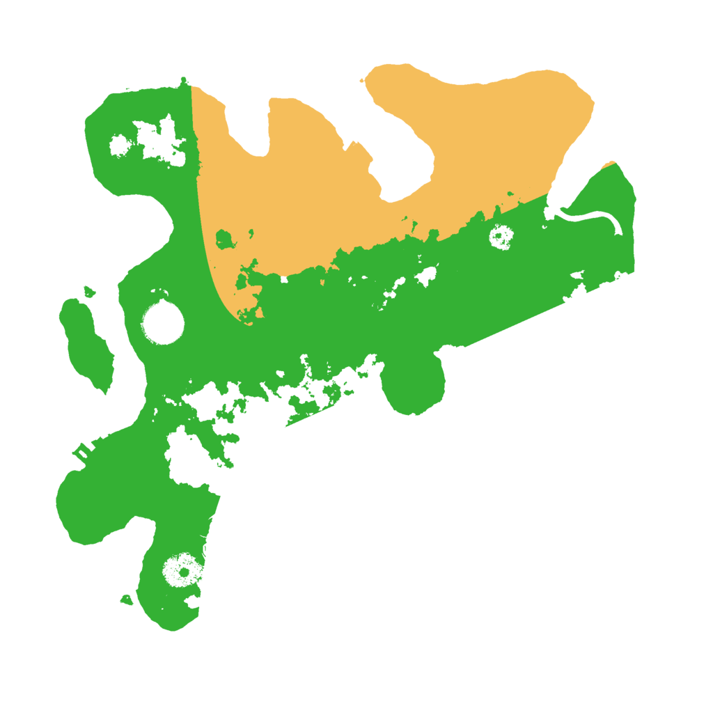 Biome Rust Map: Procedural Map, Size: 3000, Seed: 23467