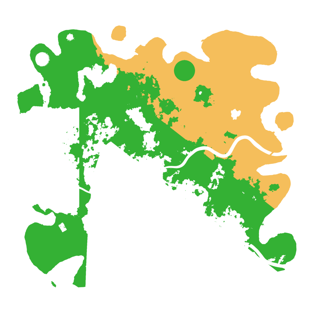 Biome Rust Map: Procedural Map, Size: 4000, Seed: 1836377615