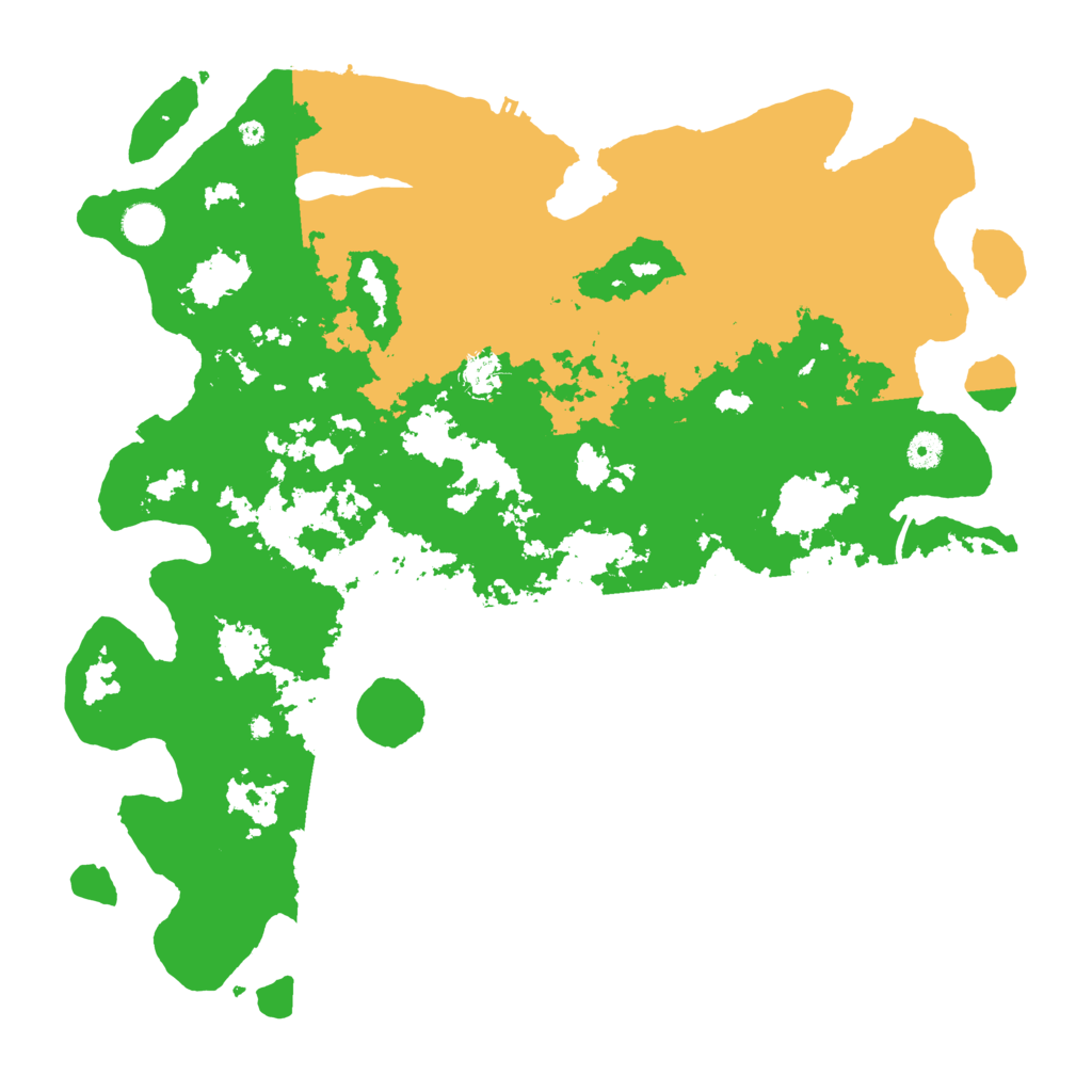 Biome Rust Map: Procedural Map, Size: 4500, Seed: 608825895