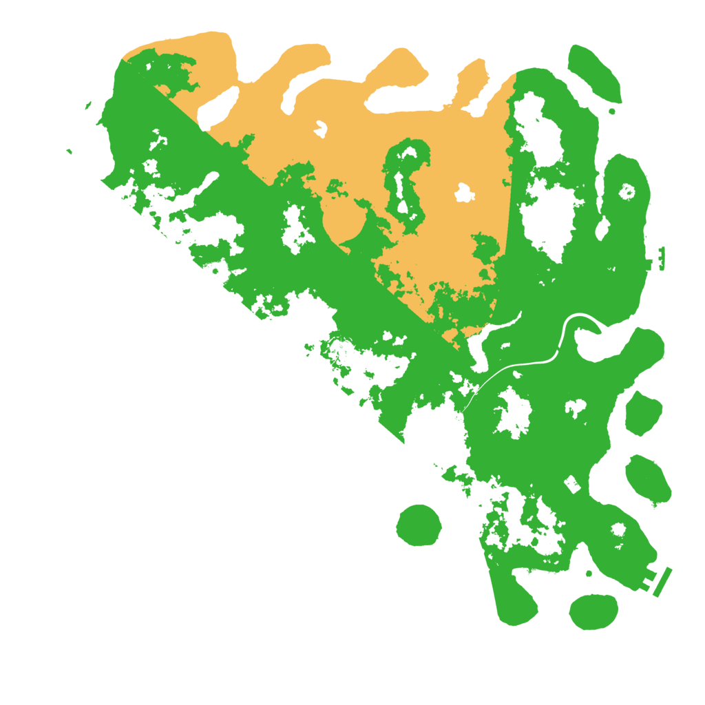 Biome Rust Map: Procedural Map, Size: 4500, Seed: 12341234