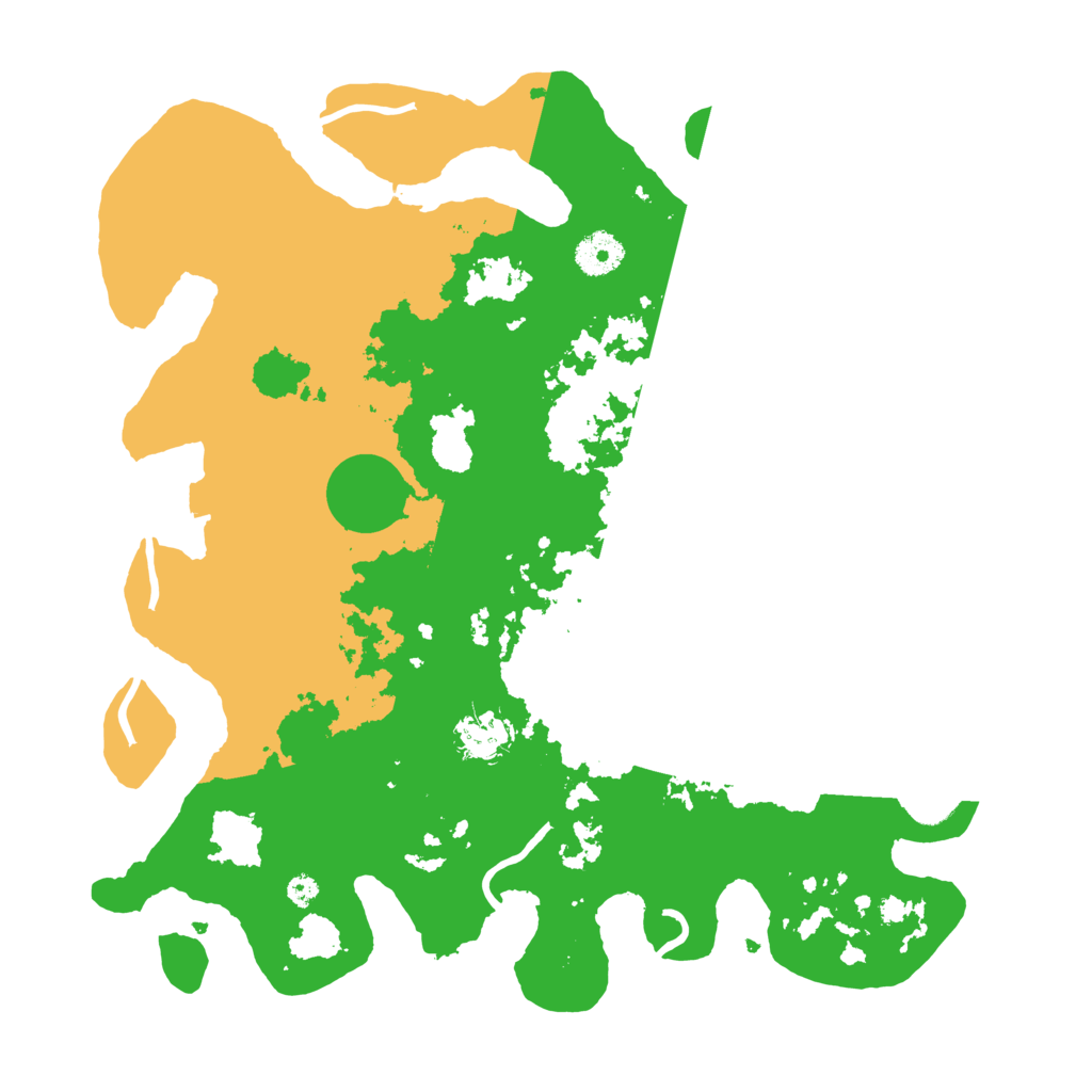 Biome Rust Map: Procedural Map, Size: 3650, Seed: 64544051