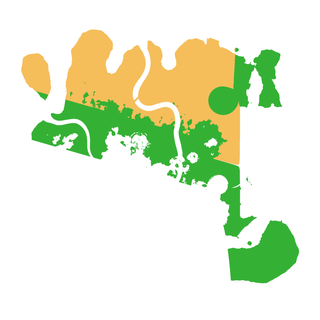 Biome Rust Map: Procedural Map, Size: 2995, Seed: 2147483647