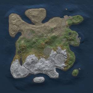 Thumbnail Rust Map: Procedural Map, Size: 2750, Seed: 285526334, 11 Monuments