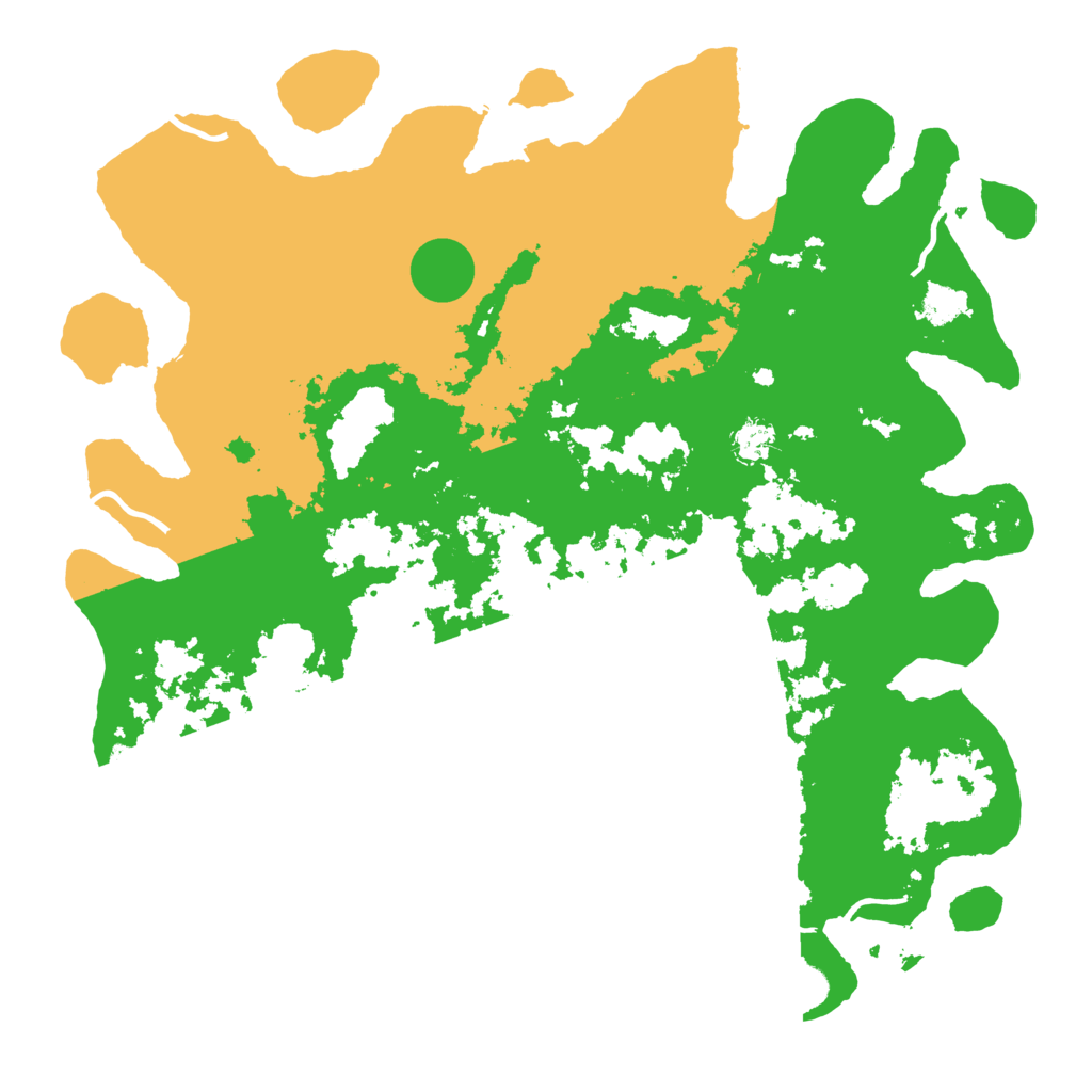 Biome Rust Map: Procedural Map, Size: 4500, Seed: 1545328125