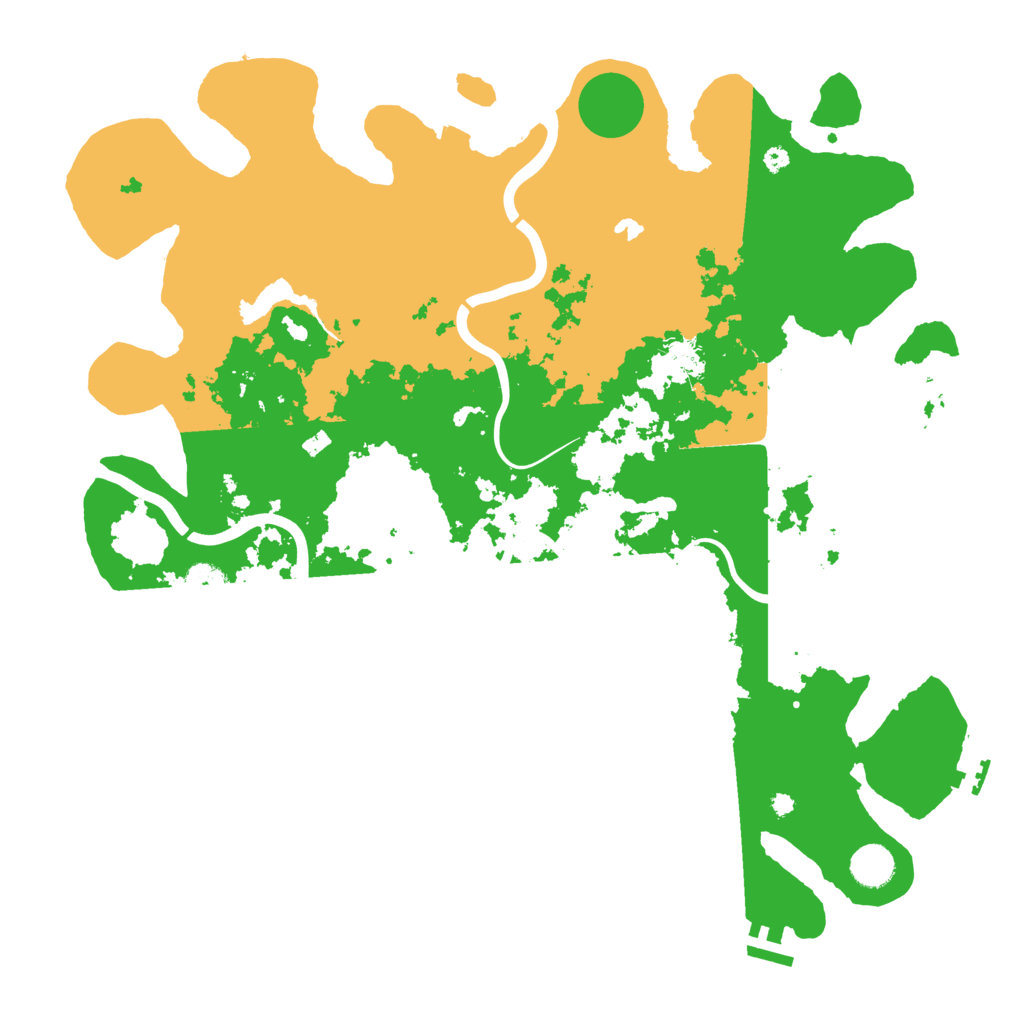 Biome Rust Map: Procedural Map, Size: 4150, Seed: 698572251