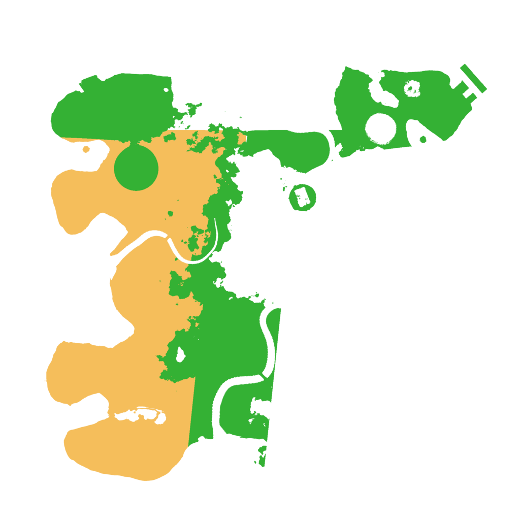 Biome Rust Map: Procedural Map, Size: 3100, Seed: 789777