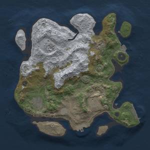 Thumbnail Rust Map: Procedural Map, Size: 3000, Seed: 476286466, 11 Monuments