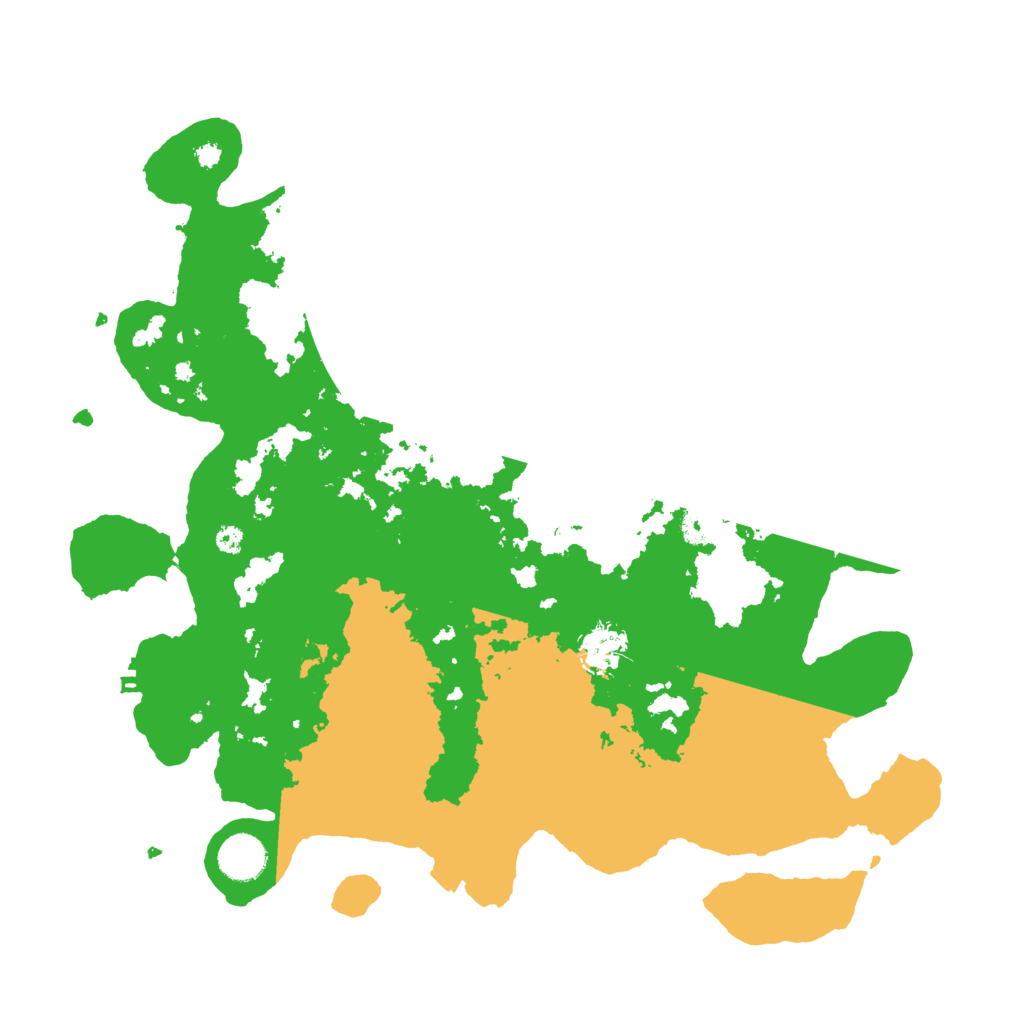 Biome Rust Map: Procedural Map, Size: 3800, Seed: 2012127144