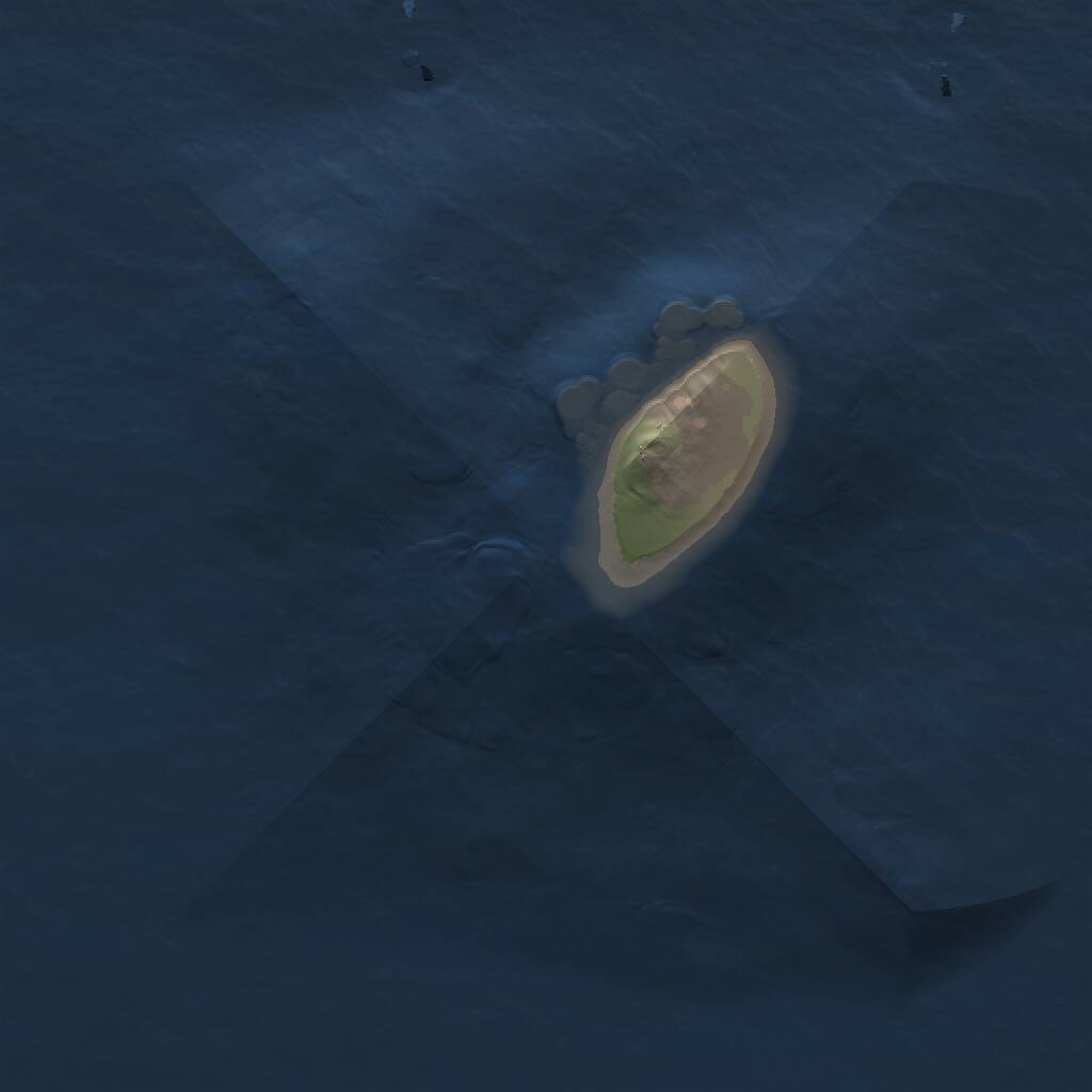 Rust Map: Procedural Map, Size: 1000, Seed: 134474177, 1 Monuments