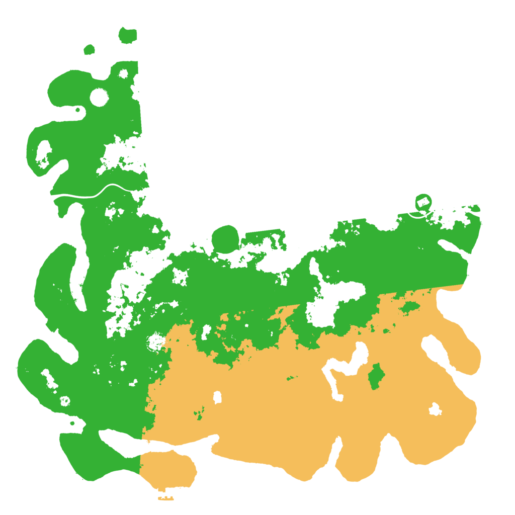 Biome Rust Map: Procedural Map, Size: 5000, Seed: 346795566