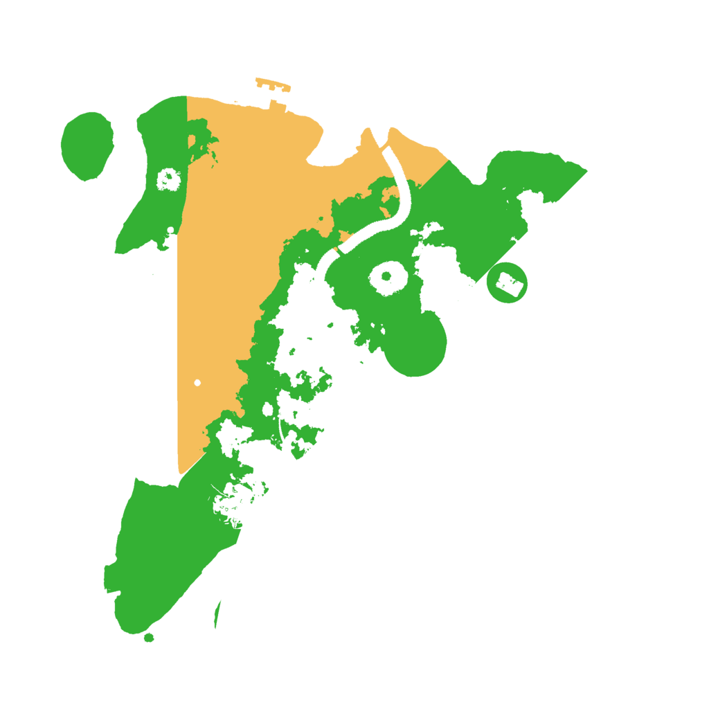 Biome Rust Map: Procedural Map, Size: 3000, Seed: 797269071